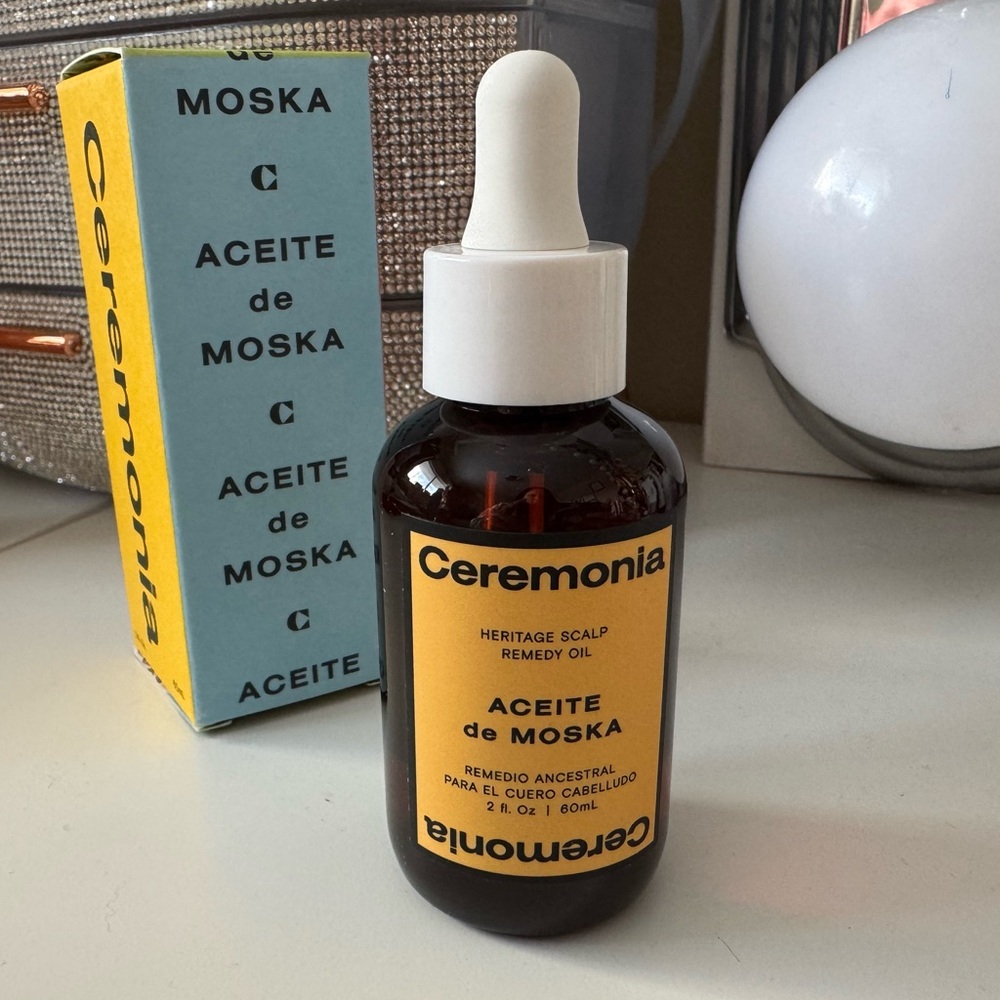 Ceremonia Aceite de Moska Heritage Scalp Remedy Oil